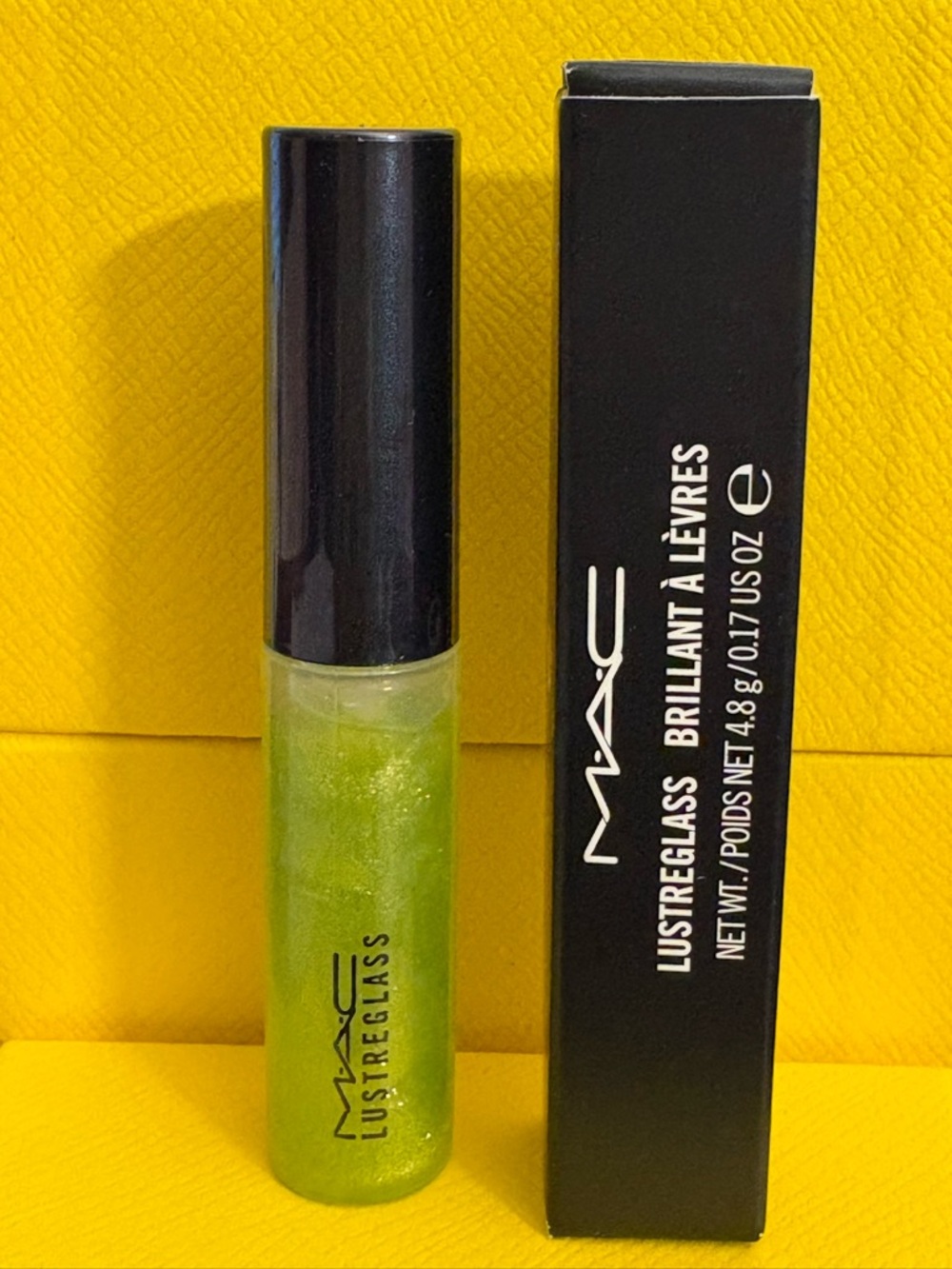 VINTAGE RARE DISCONTINUED MAC Cosmetics Lustreglass Lip Gloss - Springbean